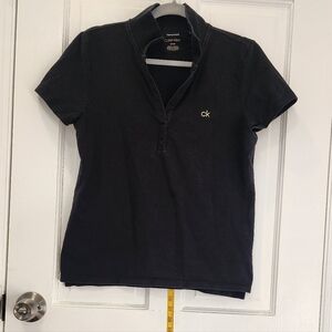Calvin Klein Charcoal Polo Shirt